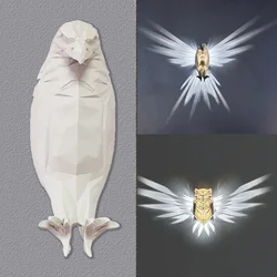 Bird Wall Lamp Modern Creative Atmosphere Sconce Light 3D Print Body Animal Lights Lustre Eagle Shape Projector Halloween Owl