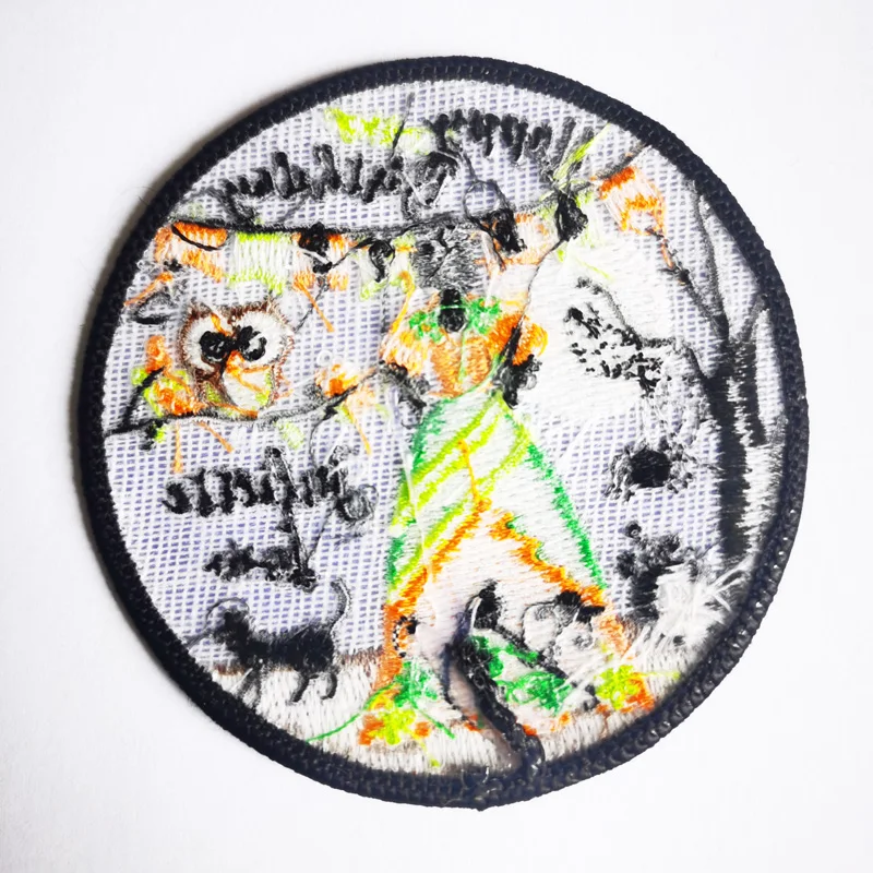 Glow in dark threads Juliette Low patch, Happy Holiday Juliette Low birthday season will be here before you know it