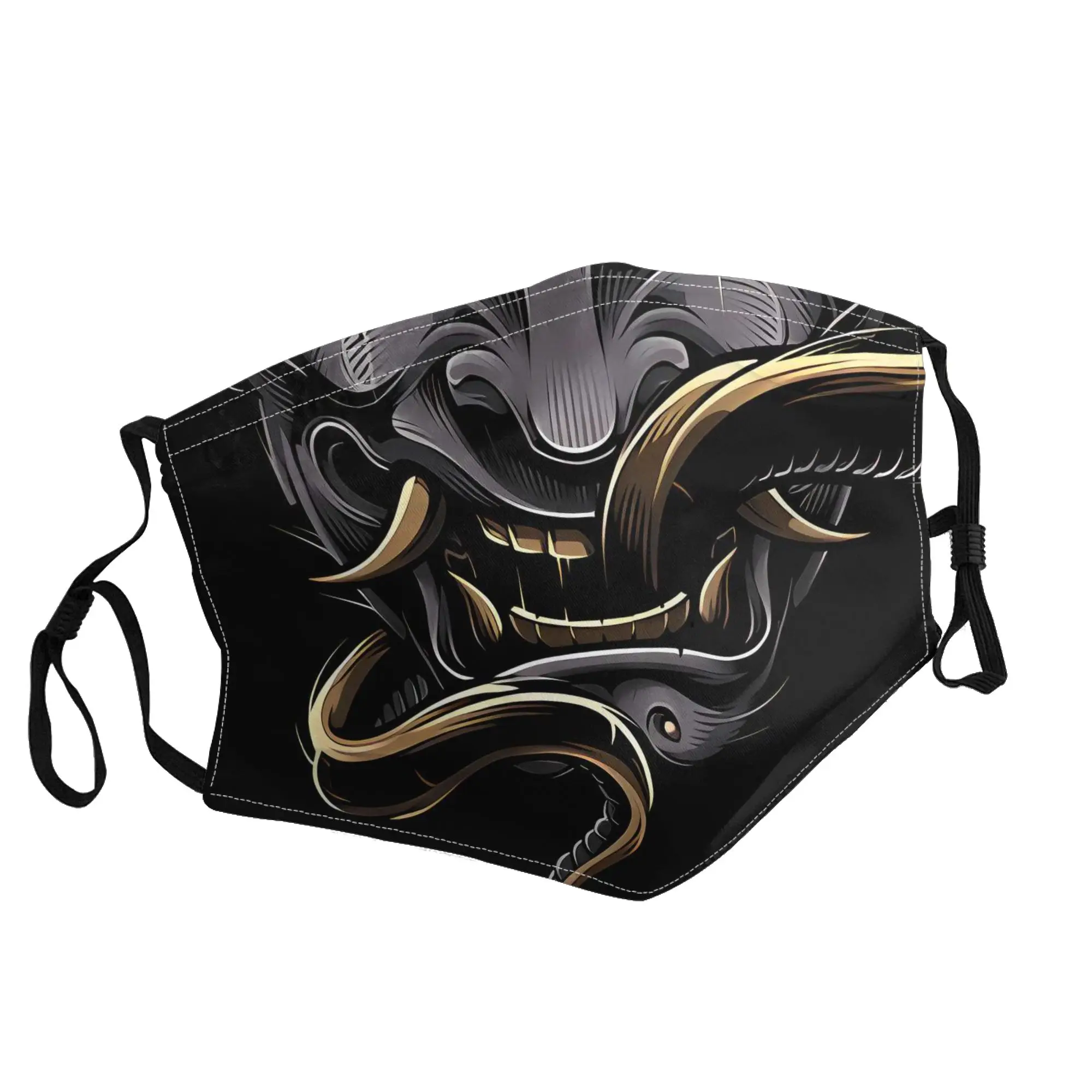 

Японская маска Они унисекс для активного отдыха с модным принтом