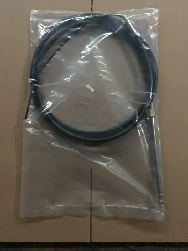 Cabo de placa externa marinha de comprimento personalizado, motor mecânico, barco rotativo m66, cabo de direção