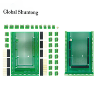 Compatible With MEGA2560 Double-side PCB Prototype Screw Terminal Block Shield Board Kit For Arduino Mega 2560 / Mega2560 R3