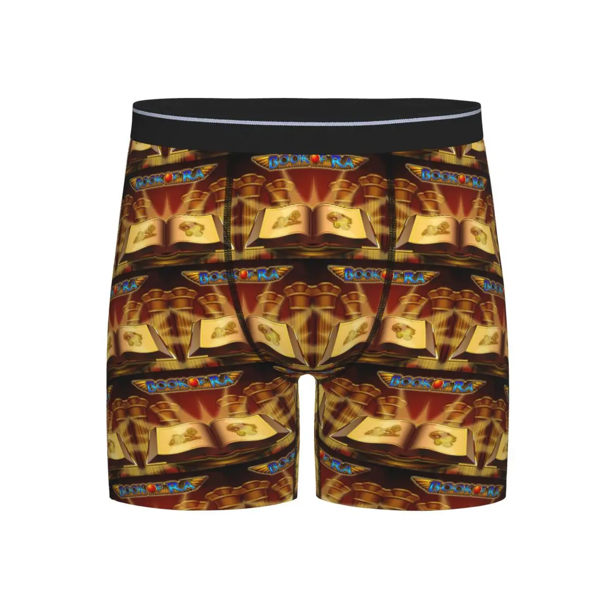 

Long Boxer Underpants Shorts Book Of Ra Panties Men's Comfortable Underwear for Homme Man Boyfriend Gifts