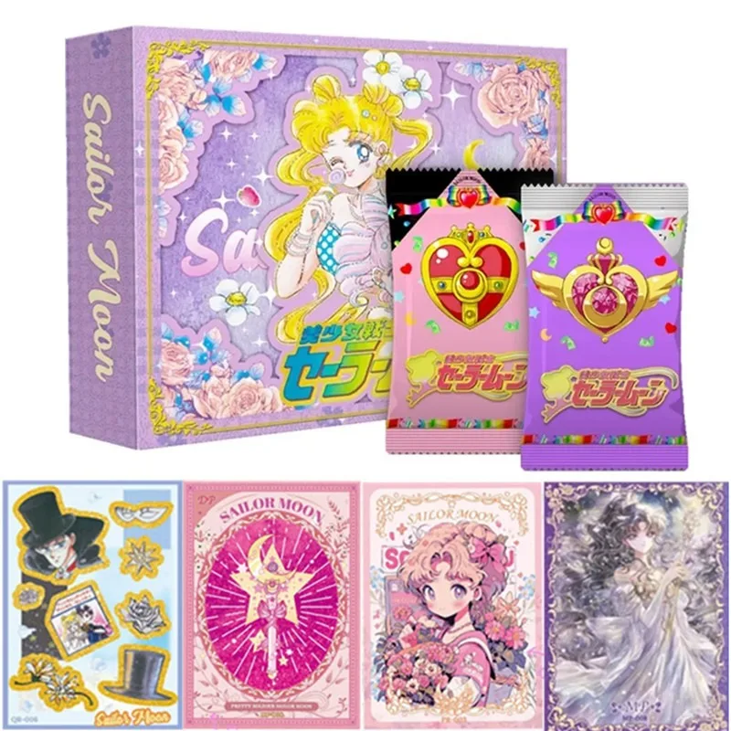 Sailor Moon Sailor Moon Silver Kingdom Limited Edition Collector Card PR MR QR Rare Anime Character Game Card Kids Toys