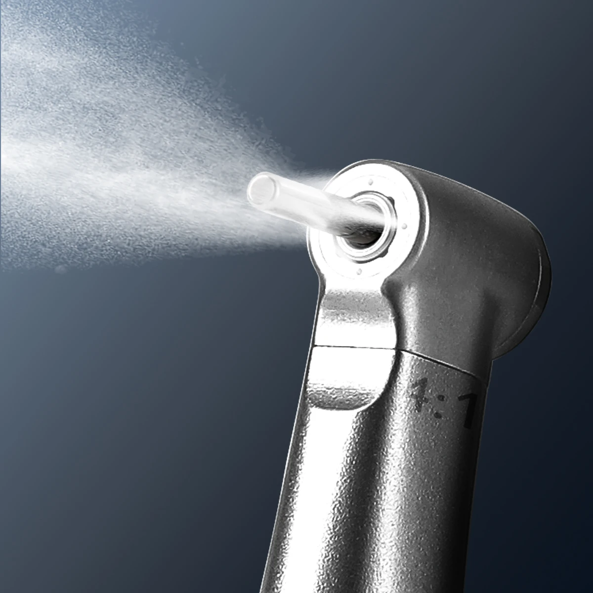 Azdent Dental 4:1/ 8:1/16:1 LED Low Speed Handpiece Fiber Optic Quattro Spray Contra Angle Push Putton Endo Prophy Tools Dentist - Image 2