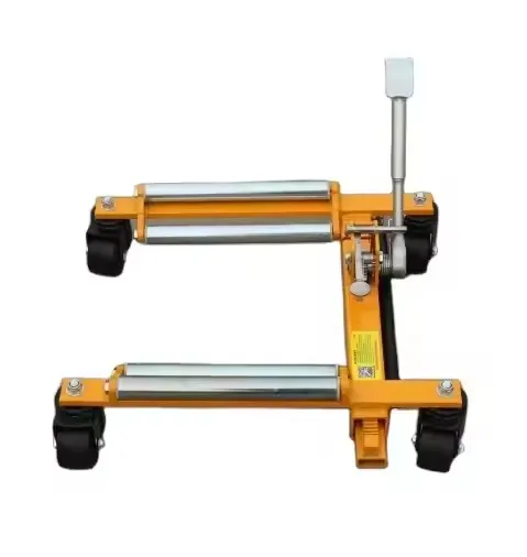 

New 4000 Kg Capacity Mobile 4-Wheel Utility Trailer Universal Wheel Mover for Car Moving for Manufacturing Plant Industries
