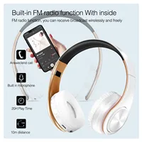 Auriculares inalámbricos estéreo Auriculares Bluetooth con micrófono Ranura para tarjeta SD para niñas - Estilo Samsung Sport - 20 horas de reproducción
