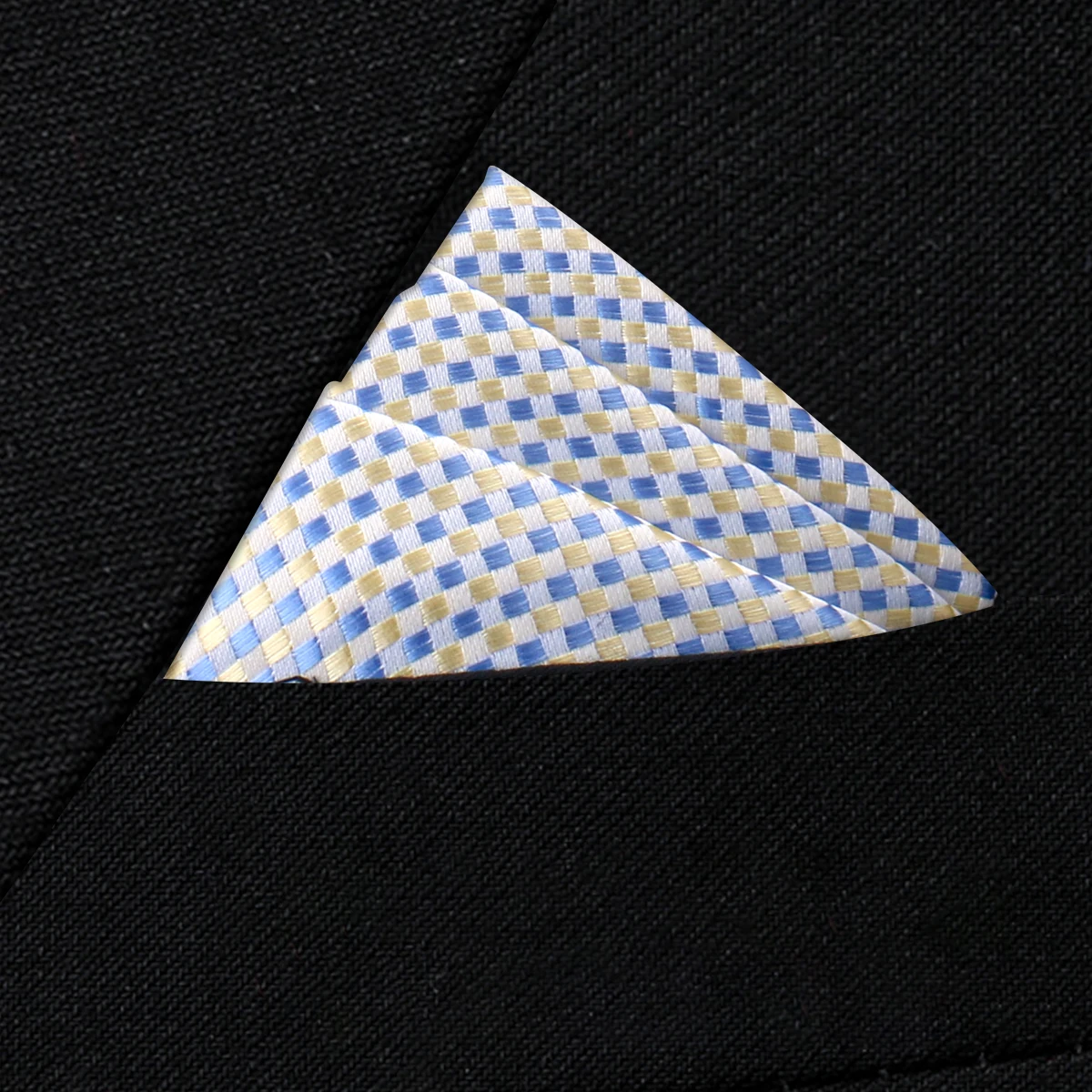 Men Pocket Square Suit Accessories Newest Design Jacquard Woven Handkerchief Male Brown Clothing Pocket Handker Hot Sale Wedding