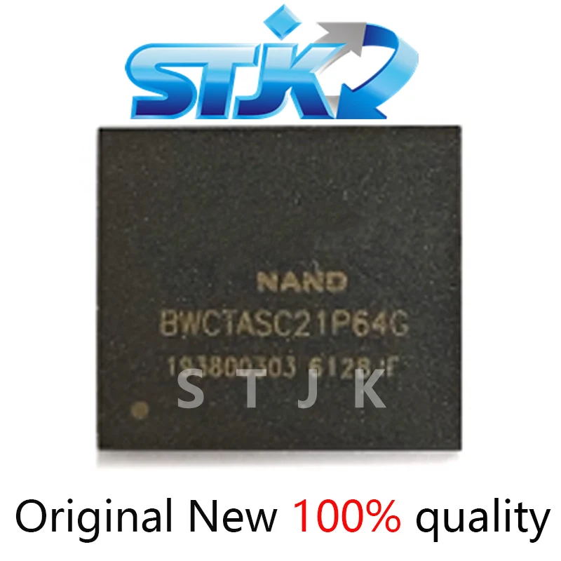 

BWCTASC21P64G BGA153 EMMC 64G Memory chip