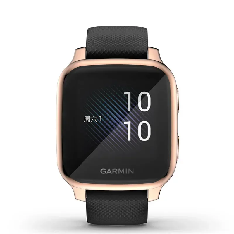 Siliconen Beschermhoes Voor Garmin Venu Sq 2 Beschermframe Cover Shell Voor Garmin Venu Sq Full Dekking Smart Watch Bumper