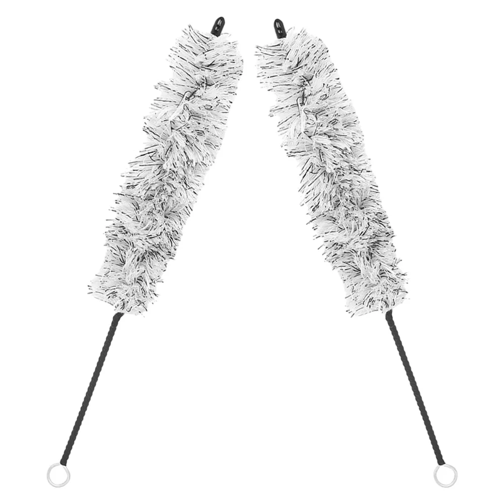 

2 Pcs Cleaning Brush Brushes for Musical Instruments Clarinet Kit Accessories Metal