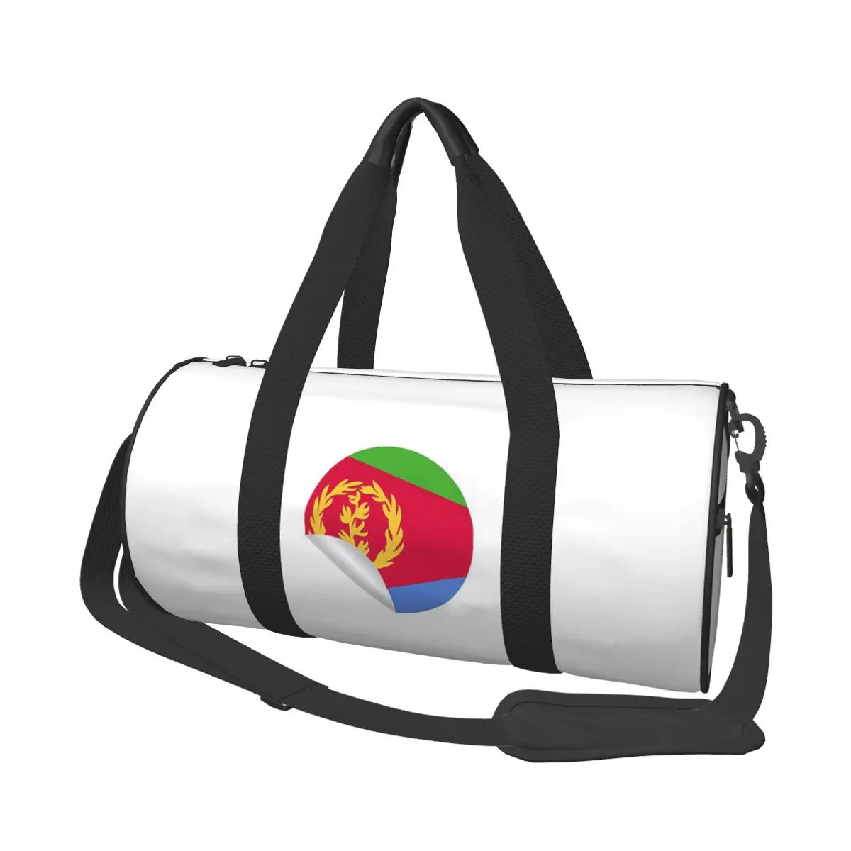 

Большая спортивная сумка с флагом Эритреи, многофункциональная дорожная сумка Duffle, сумки для фитнеса