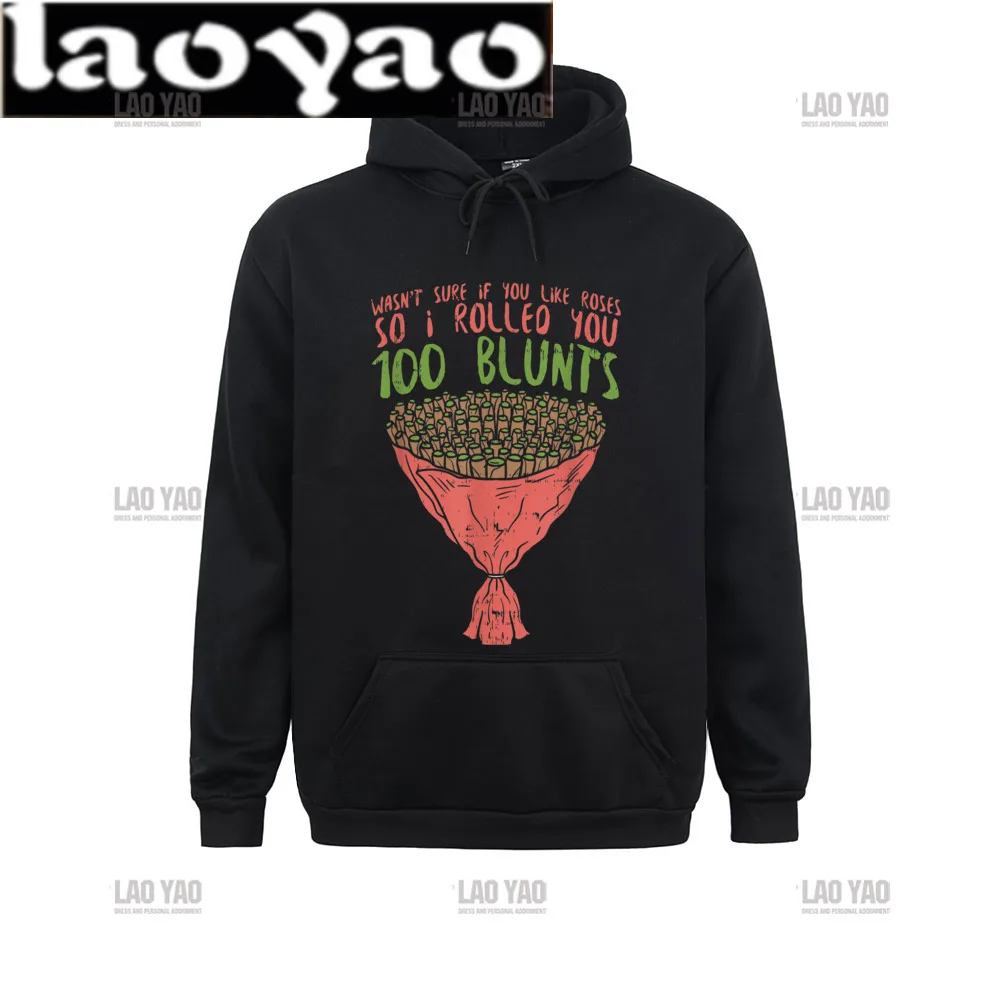 

Funny Valentines Day Weed Blunt Bouquet Stoner Gift Casual Autumn Winter Mens Hoodies Clothes Funny Fashion Long Sleeve Hooded