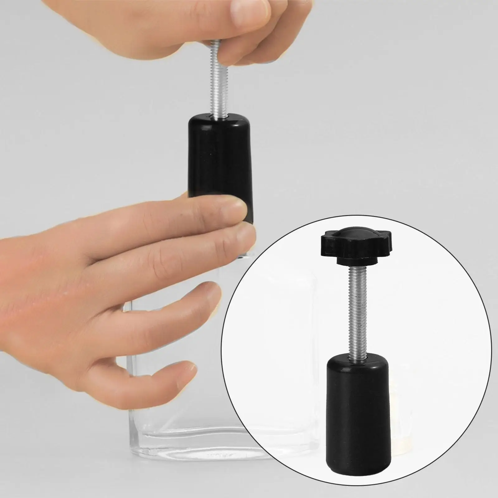 

Manual Perfume Capper Perfume Capping Machine Perfume Bottle Press Sealing Machine Multifunction Home for Spray Glass Bottle