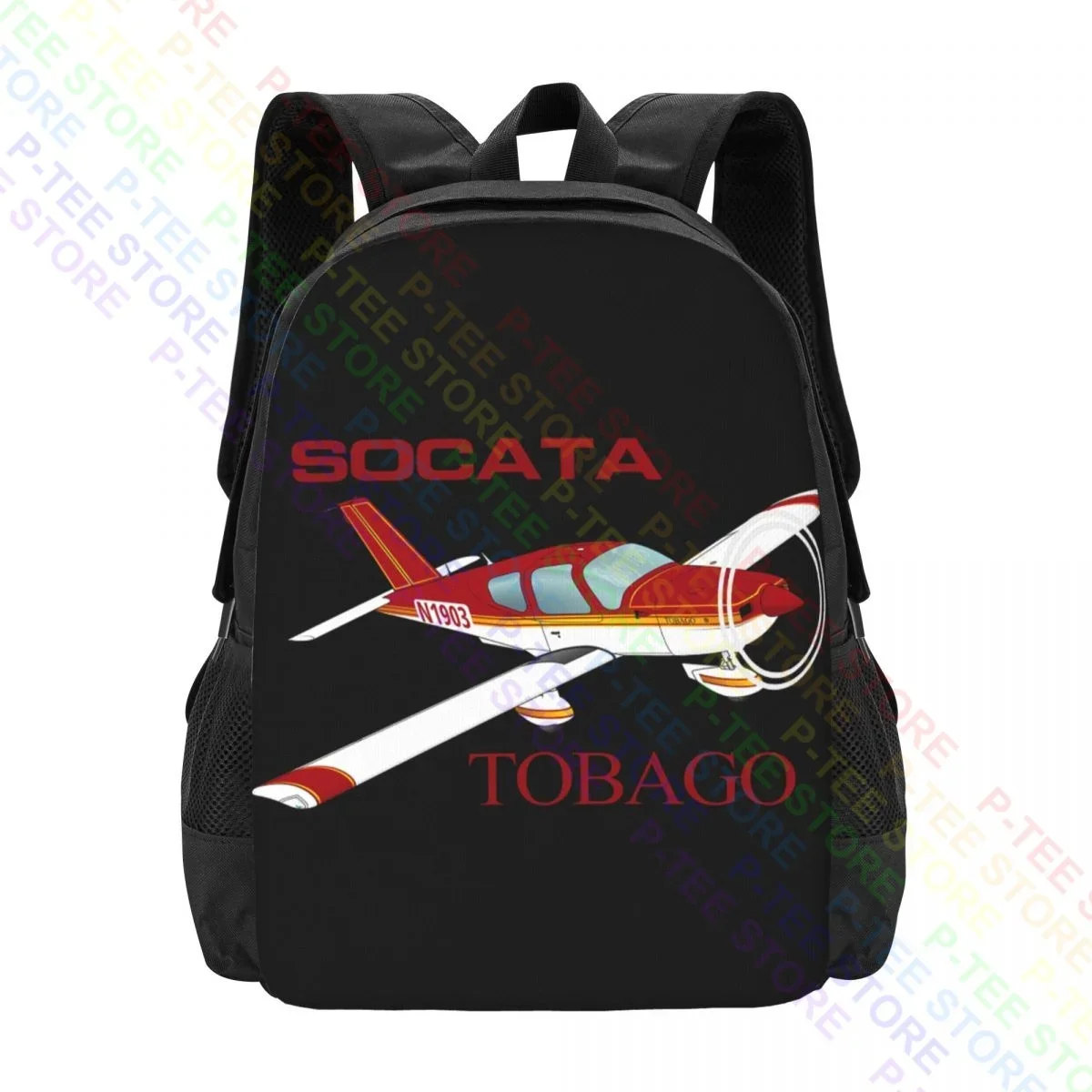 

Socata Tobago Tb 10 AirplaneBackpack Large Capacity Shoe Bag School Sport Bag