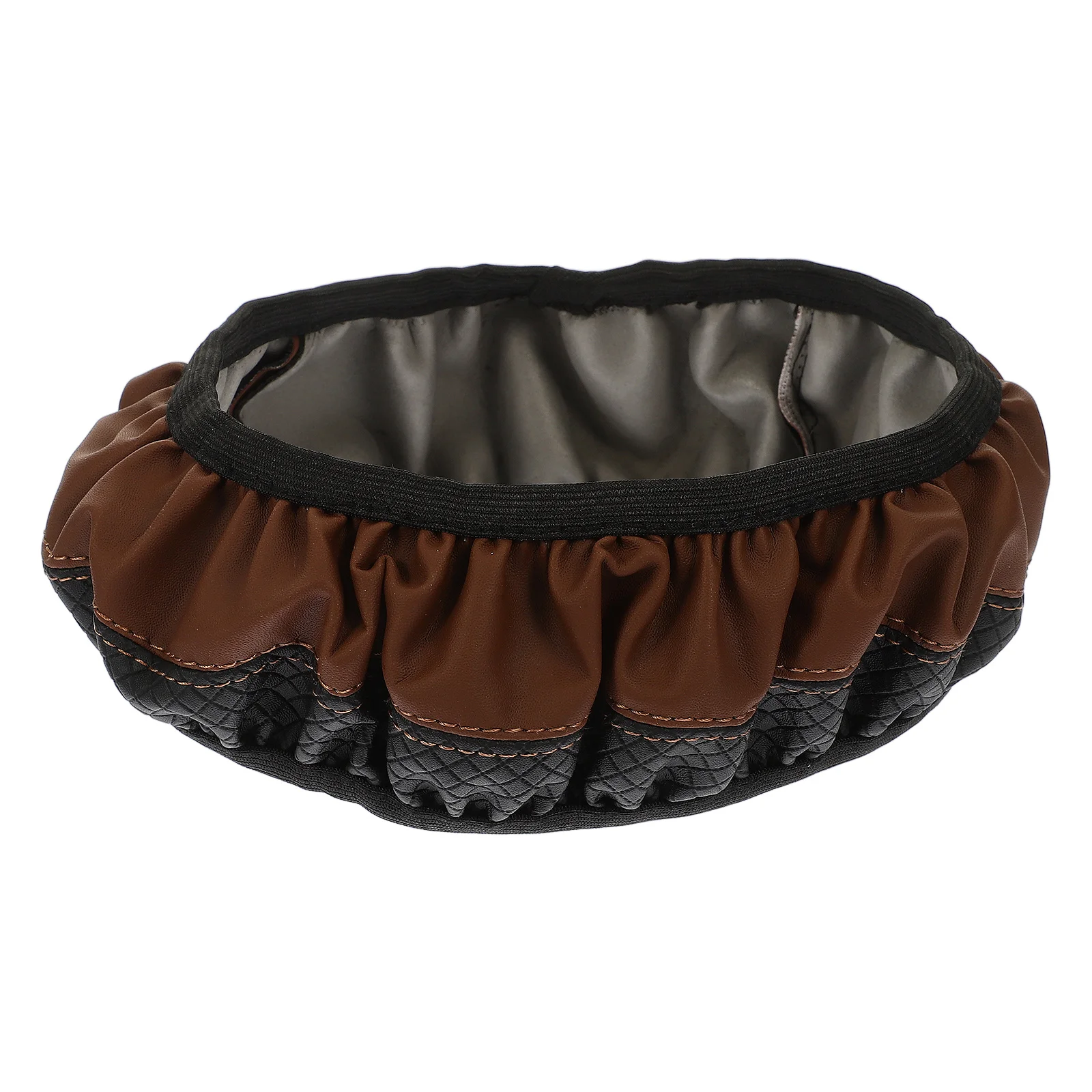

Steering Wheel Car Grip Black Coffee Women Car Wheel Cover For Women Men Truck Universal Accessories