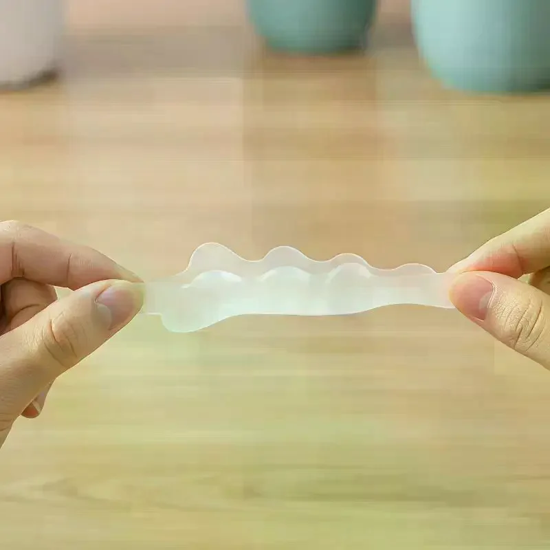 Silicone Toe Separator Fingers Feet Toe Spreader Hallux Valgus Bunion Corrector Toe Straightener Corrector Finger Separators