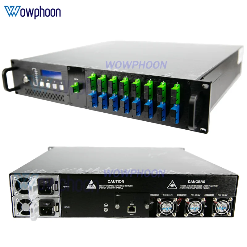 

Erbium Doped Fiber Amplifier for CATV Network, Customized, 16Port WDM EDFA 17 18 19 20 21 22 23 24dB, 1550nm