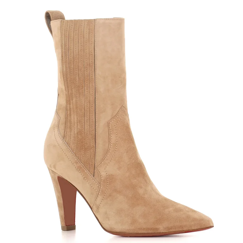 برشام معدني خليط الجلد المدبوغ الخياطة حذاء من الجلد مثير أشار تو كعب رقيق جلد جديد وصول الخريف/الشتاء الأحذية الحديثة