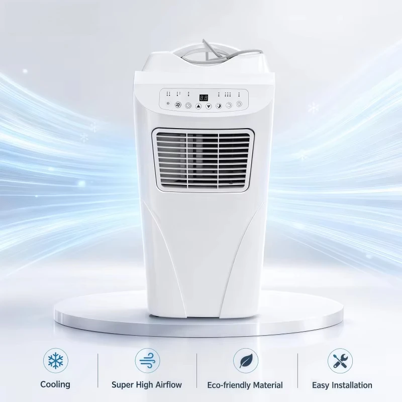 Energy Saving Portable Air Conditioner Cooling and Heating 7000 8000 10000 12000 BTU CE Certified Europe