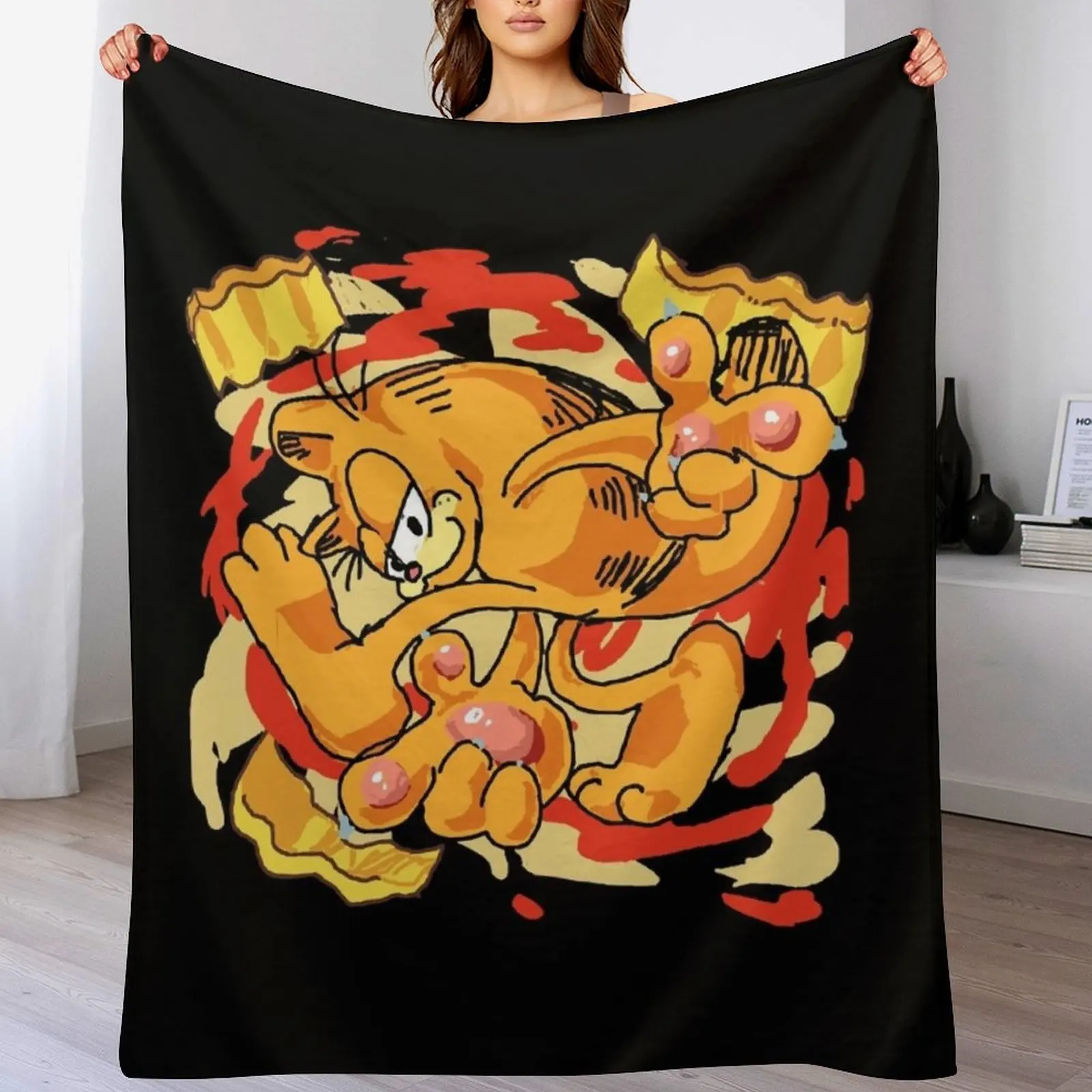 

Garf Adventure Throw Blanket