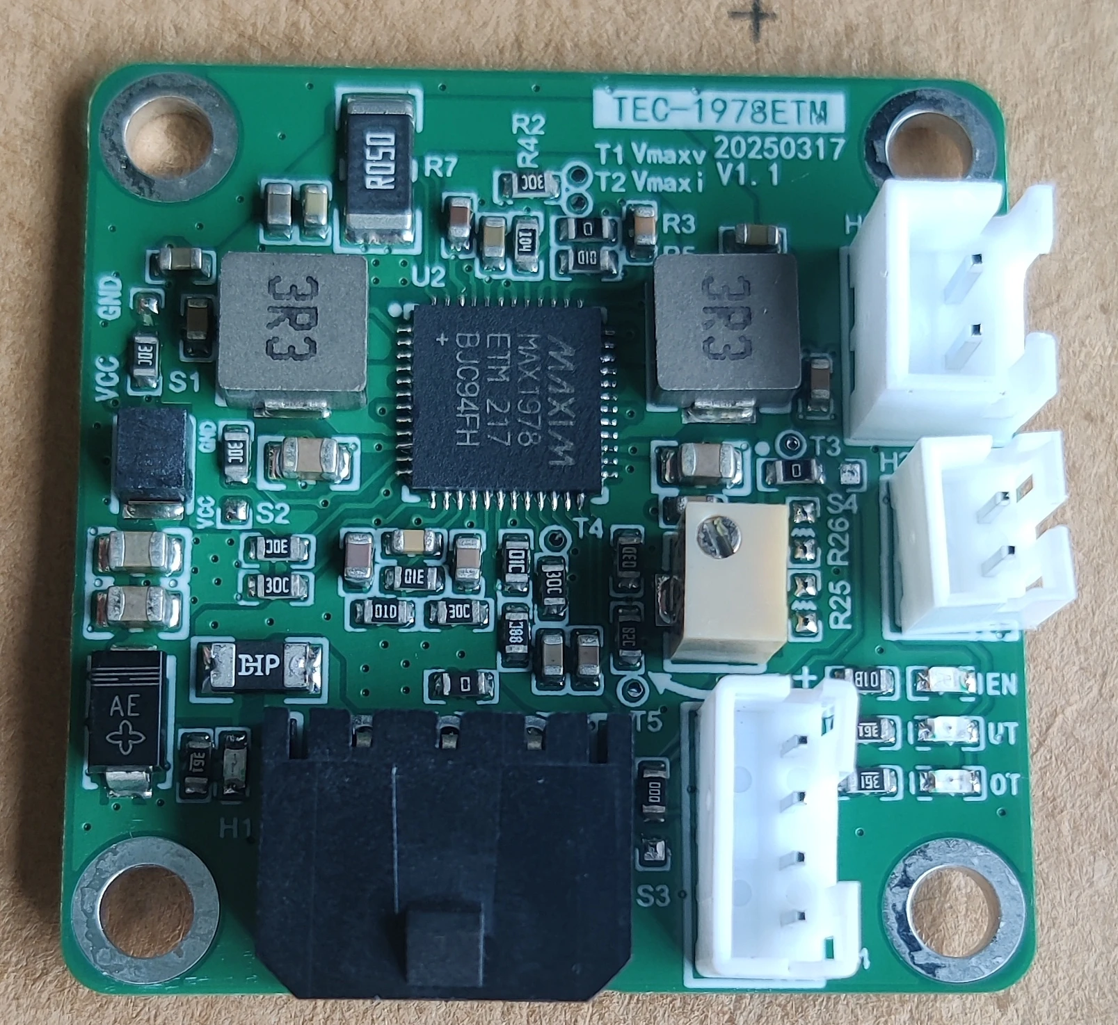 Max1978 Module 3a Hardware Pid Tec Controlled Laser Constant Temperature Module 0.01 Degree Celsius