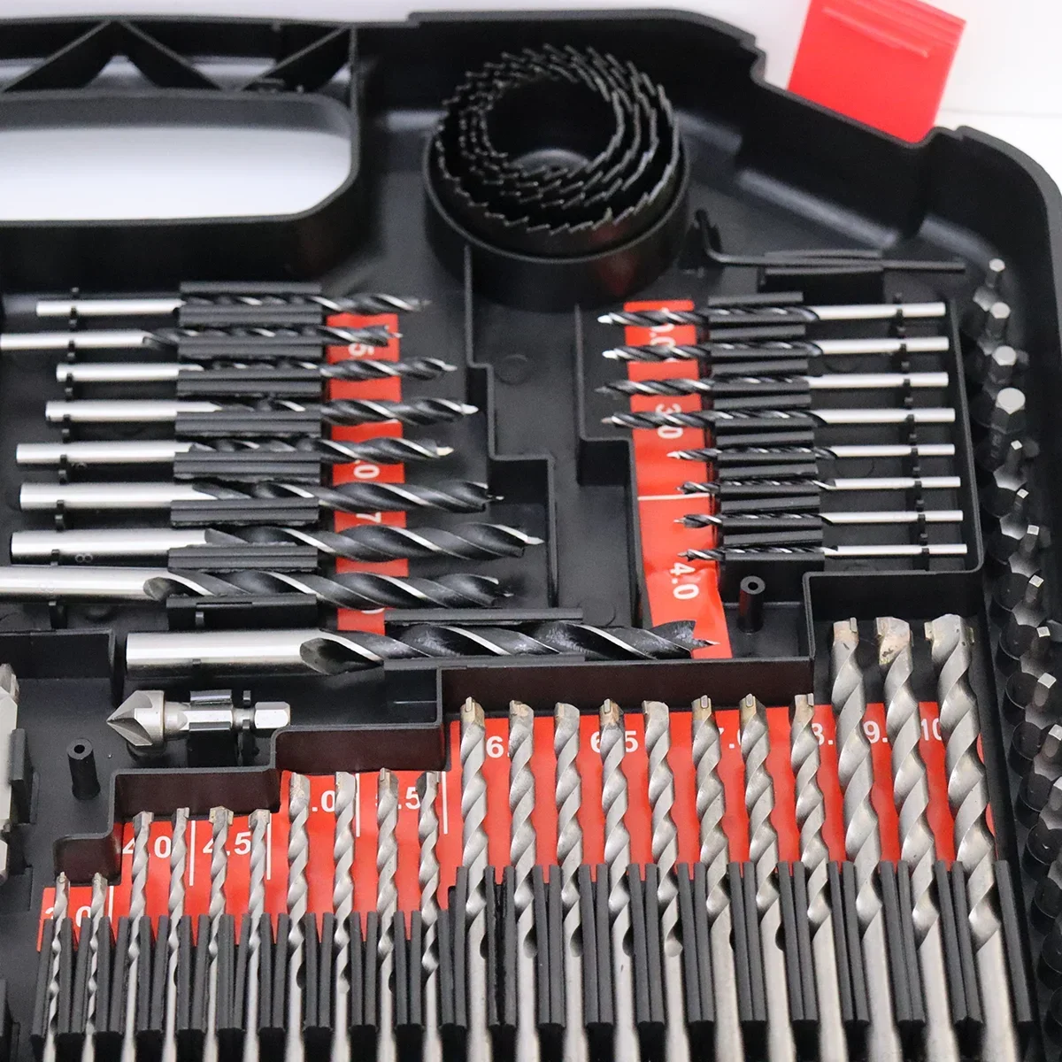 متعددة الوظائف 246 قطعة مجموعة لقمة مثقاب للخشب والمعادن والخرسانة مجموعة أدوات الحفر الكهربائية أدوات يدوية أجزاء إصلاح قوية