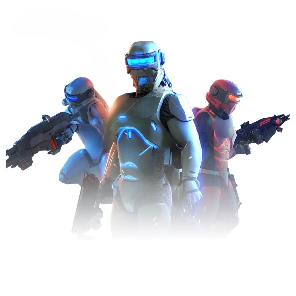 Newest Mixed Reality BREAK the LIGHT YEARS Game Amusement Shooting Game Vr Theme Park Double Battle Vr Shooting Equipment