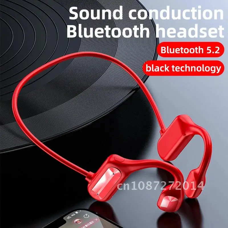 

Wireless Headset BL09, Bluetooth 5.0, Bone Conducting Audio Gear, OpenEAR, Sports Outdoor, Stereo, Waterproof, Microphone