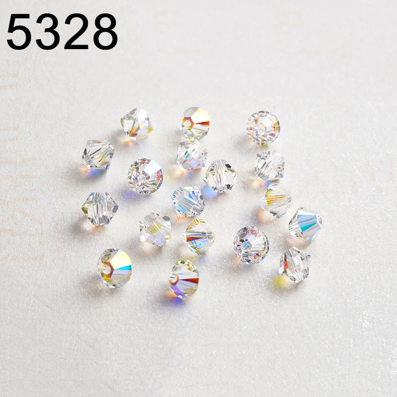 Original Crystals from Austria 5328 Loose Beads Effects Color Rhinestone for Bracelet Jewelry Making Nail Art Cloth Accessories