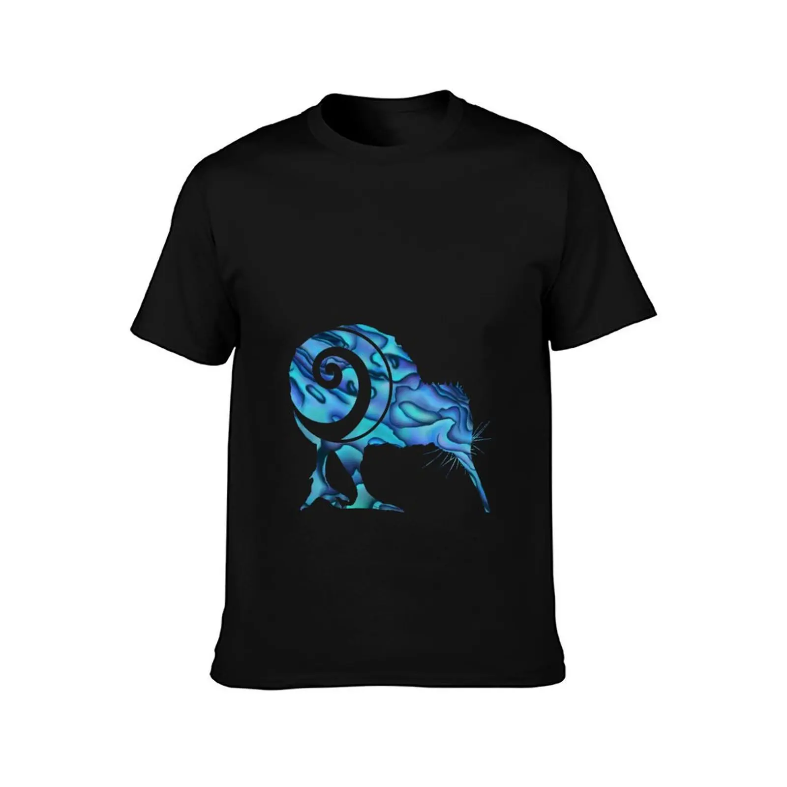 Paua Kiwi T-Shirt Summer Casual Cotton Tee Oversized Streetwear Tops Vintage Graphic Print Loose Fit Short Sleeve