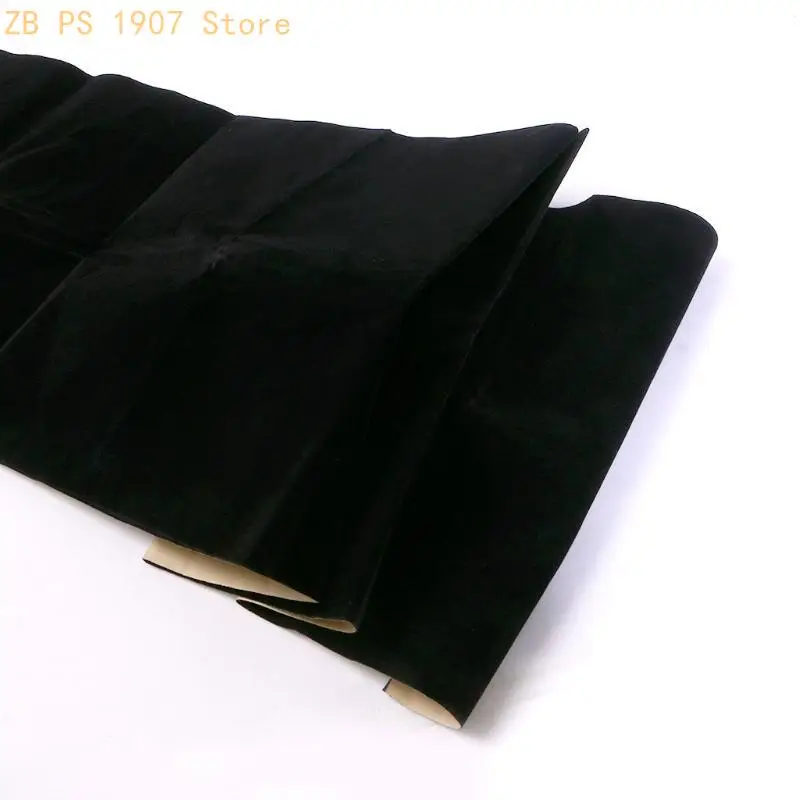 1 Roll Self-adhesive Flock Liner Jewelry Drawer Contact Paper Craft DIY Peel Sticker Decor 55KA