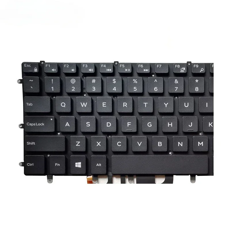 Replacement US Keyboard for Dell XPS 15 9550 9560 Inspiron 7558 7568 Precision 5510 M5510 Laptop Backlight No Frame