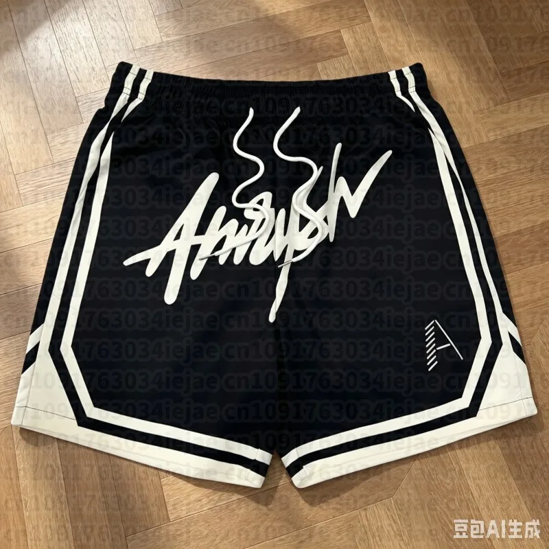 Summer America Style Men's Quick-drying Shorts Training Exercise Basketball Running Swimming Comfy Stylish Loose Large