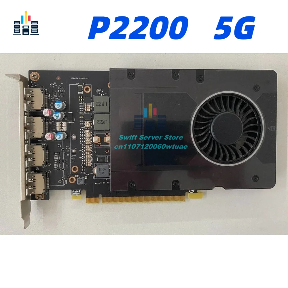 P2200 Professional Graphics Card 5G Memory 4K Multi-Screen Output Quality Guarantee
