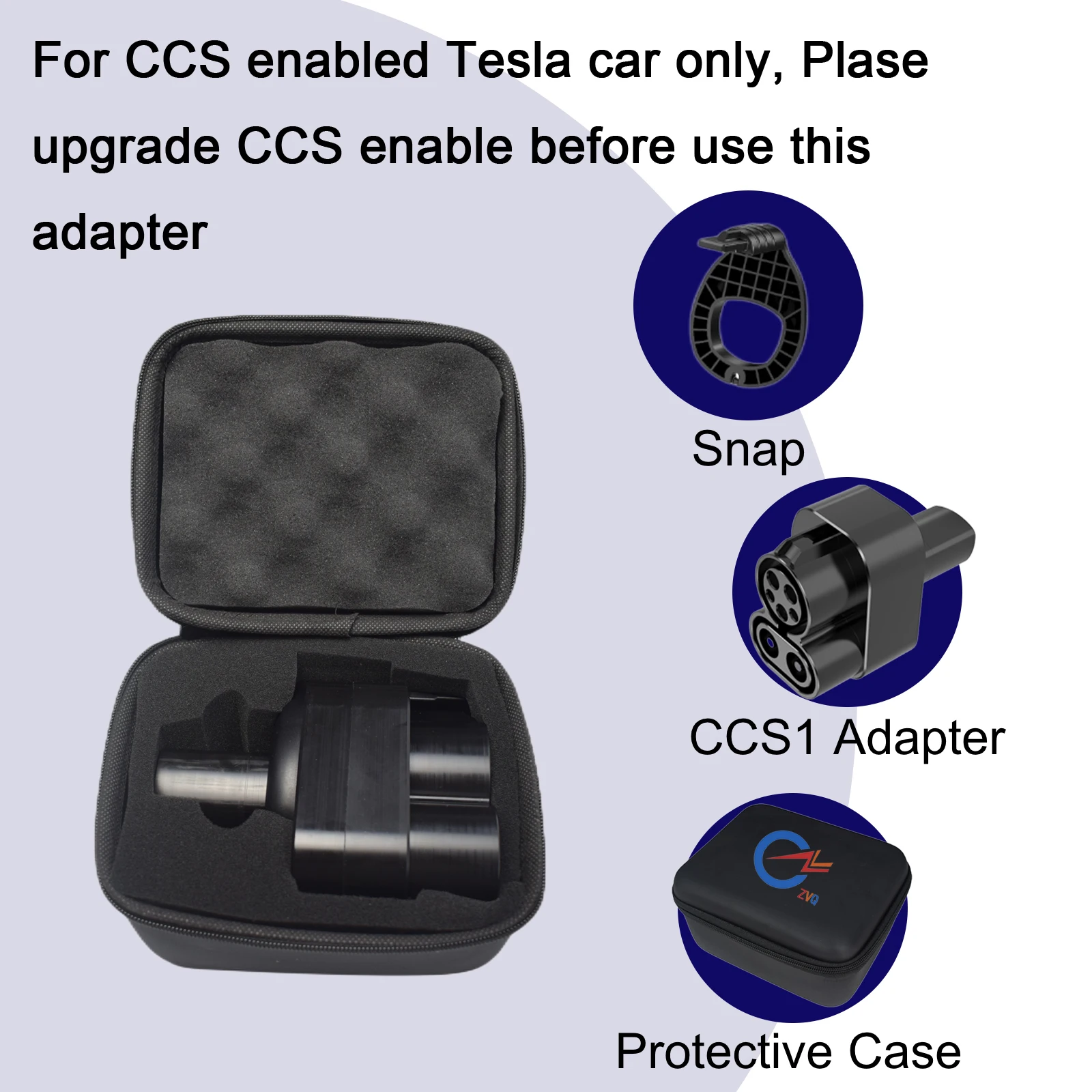 공장 도매 Dc 고속 충전기 250A 최대 IP54 Ev 충전소 Ccs1 - Tesla 어댑터 썸네일 3