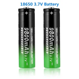 2021 NEW CARGA RÁPIDA 18650 Batería Alta calidad 9800mAh 3.7V 18650 LI LI ION Batería Linterna de carga + Entrega gratuita 8 Mejores ventas 18650 BraTer - №2