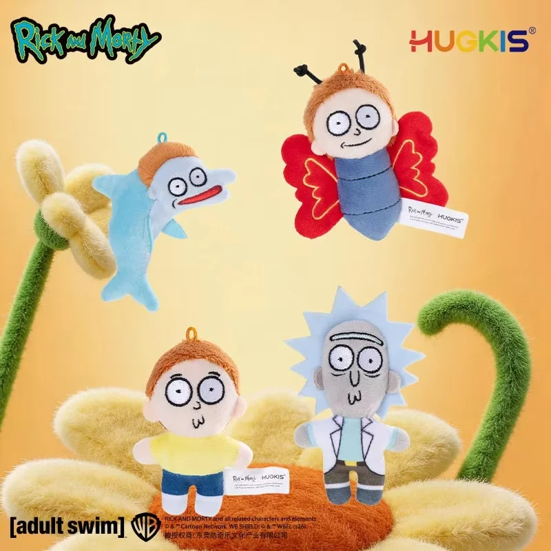 New Genuine Rick And Morty Multiverse Series Mystery Box Rick And Morty Blind Box Keychain Bag Charm Mini Doll Ornament Gift Toy