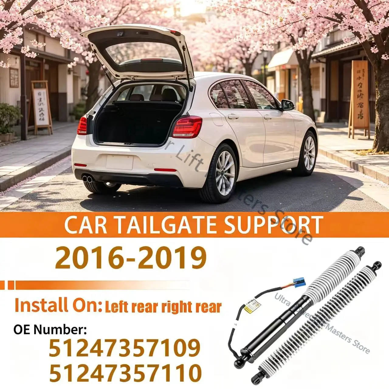 Electric Tailgate Strut For 2016-2019 BMW 7 SERIES G11 G12 730i 740i 750i Power Lift Support Electric 51247357109  51247357110