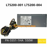 New Original For HP Z1 G6 Z2 G5 800 880 G4 G5 G6 550W Power Supply L75200-001 L75200-004 PA-5551-1HA PCK026 80 PLUS PLATINUM