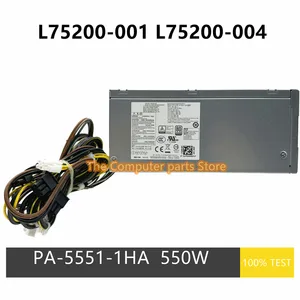 HP Z1 G6 Z2 G5 800 880 G4 G5 G5 G6 G6 550W 전원 공급 장치 L75200-001 L75200-004 PA-5551-1HA PCK026 80 PLUT 10 최고의 판매 550W PSU -№10