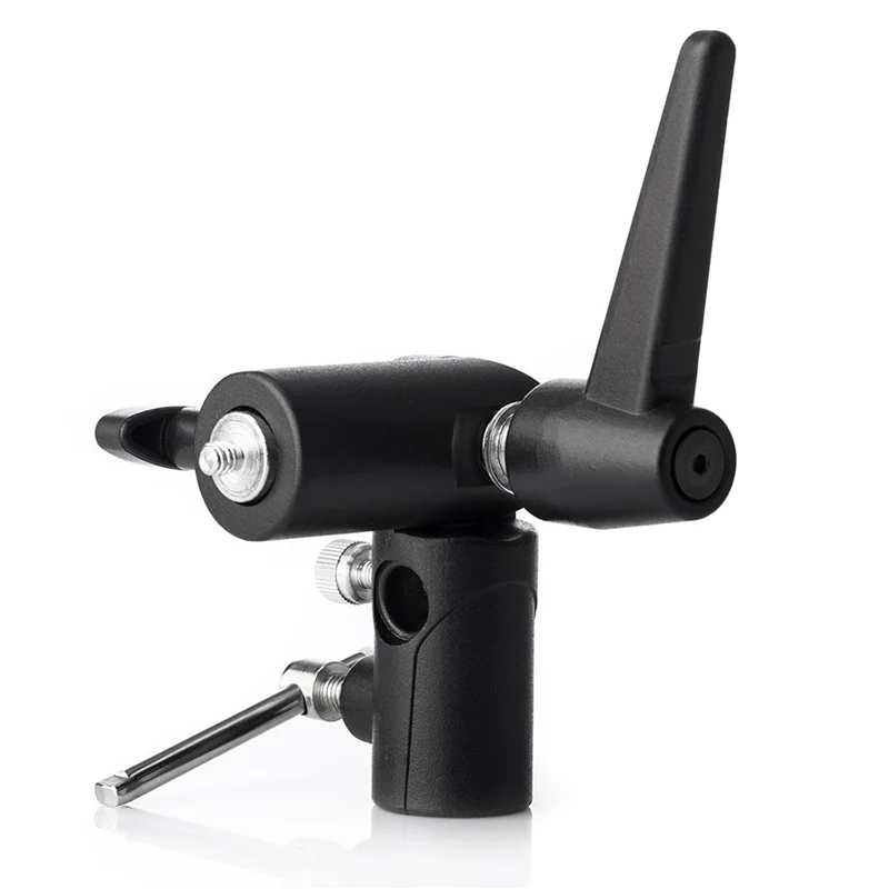B24B 2X مظلة حامل دوار قوس 1/4 بوصة 3/8 بوصة للاستوديو صور Speedlight ضوء حامل ملحقات استوديو الصور