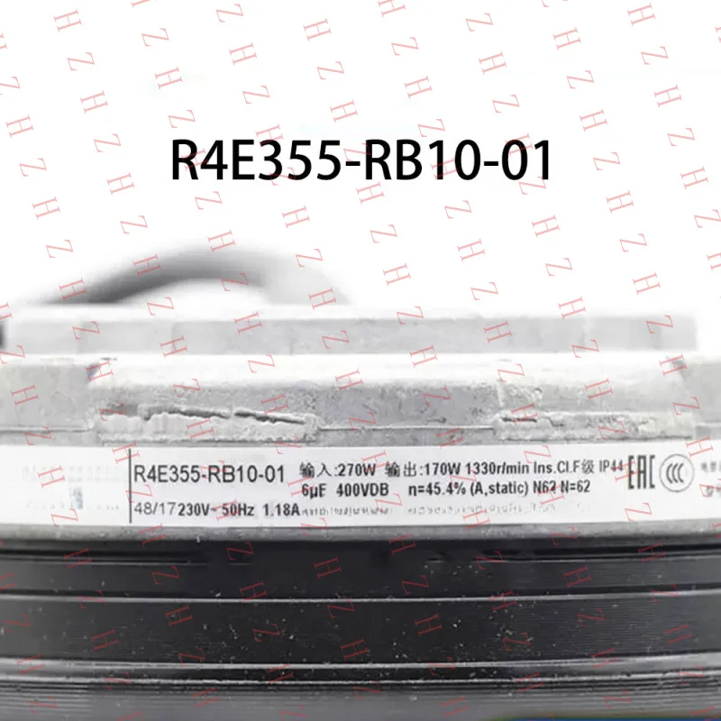 P+ for Ebmpaps Centrifugal Cooling Fan R4E355-RB10-01 50Hz 1.18A 230V 270W