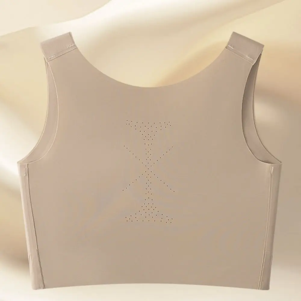 

Однотонный бесшовный спортивный бюстгальтер без косточек для женщин, ультратонкое нижнее белье с U-образным вырезом, для бега