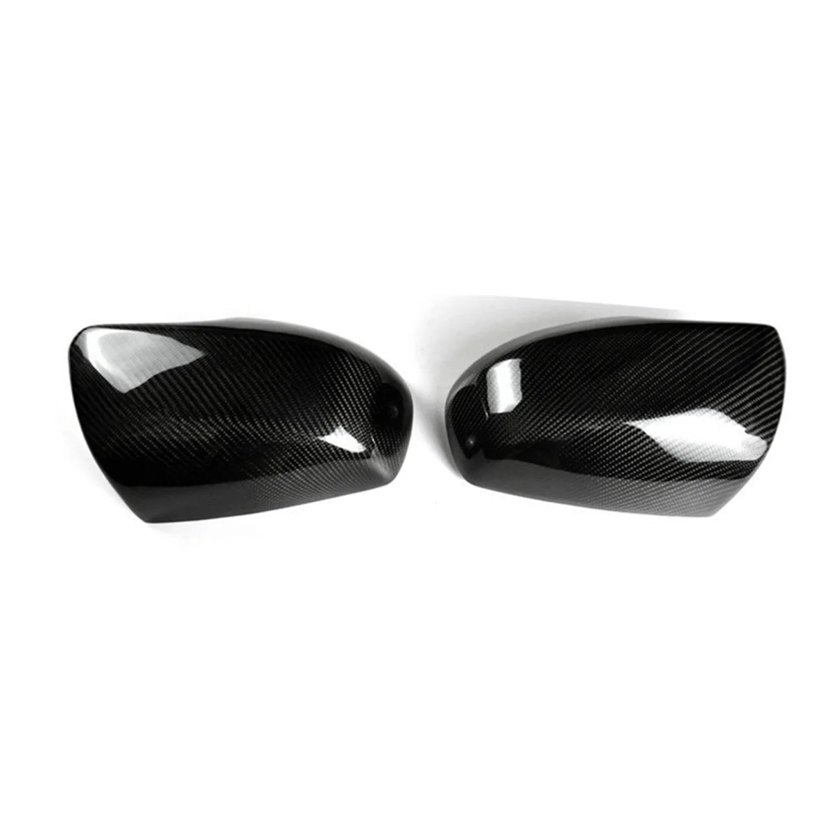 

N29R_RB Car Carbon Fiber Rear View Mirror Cover Without Light for Hyundai
