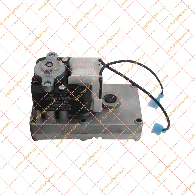 AC220V 50Hz Shaded Pole Gear Motor 25W, 2/3 RPM Pellet Stove Boiler Feed Auger Motor (8mm Shaft)