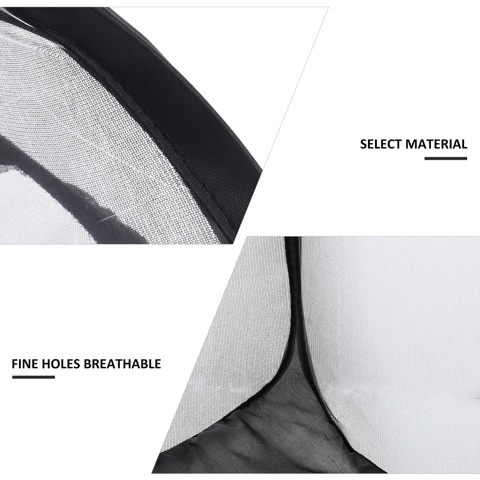 

1Pcs Anti-Insect Mesh Cage for Kids Folding Butterfly Observation Habitat with Stable Unique Design Wide Zipper Opening Reusable