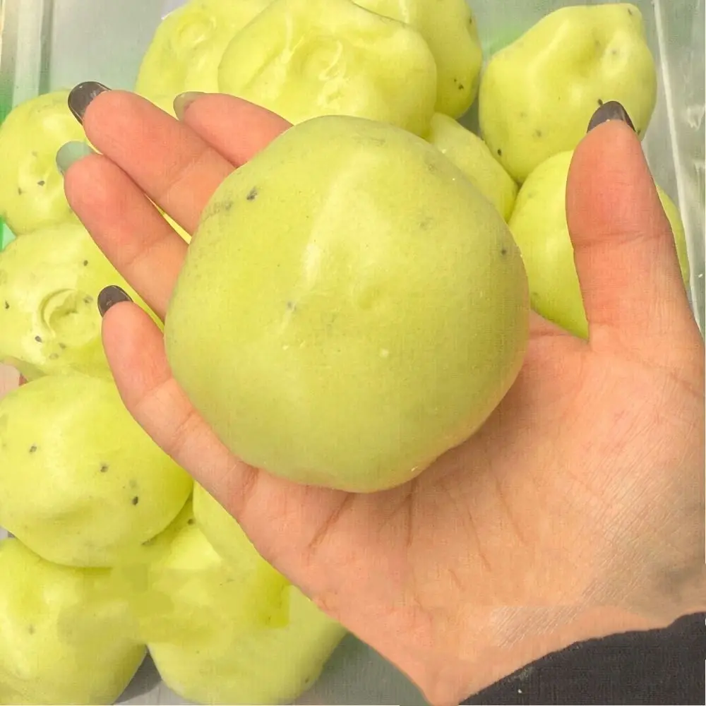 Boys Girls Realistic Potato Slushy Ball No Rebound Finger Relax Sensory Fidget Ball Handmade Simulation Squishy Student Prize