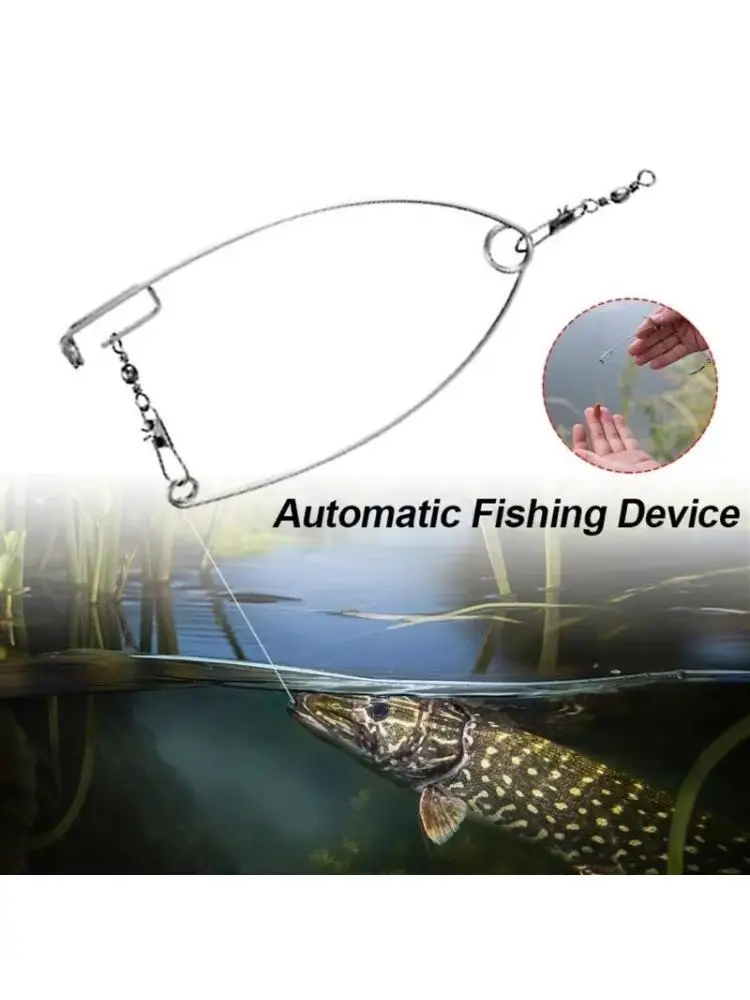 

Steel Springs Loaded Speed Hook Ice Fishing Automatic Hook Setter Fishing Hook