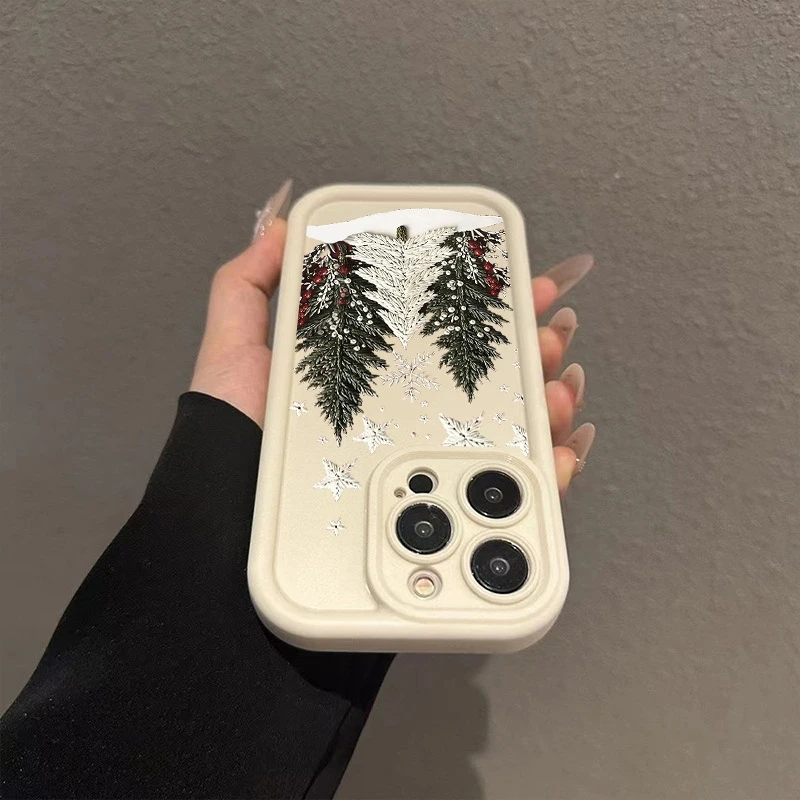 เคสโทรศัพท์ลายต้นคริสต์มาส สำหรับ Honor X9C X9A X8C X8B X8A X8 X7A X6B Magic 6 5 400 Lite 300 200 Pro  วัสดุซิลิโคน TPU นิ่ม