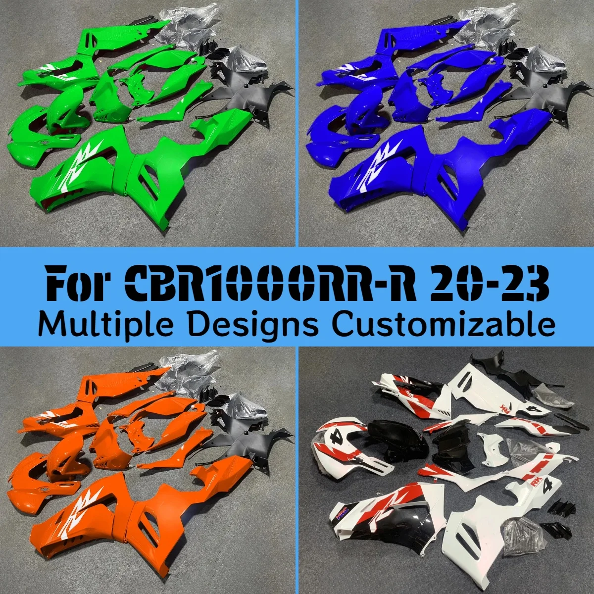 

For HONDA CBR 1000RR-R 2020-2023 Motorcycle Body Parts Fairing Kit CBR1000RR-R 20-23 Aftermarket Injection Fairings BodyworK